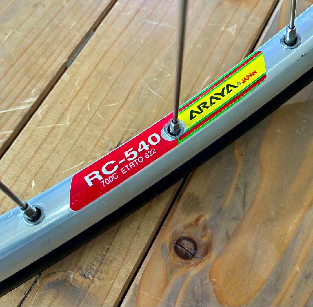 値下【新品未使用】アルテ6800ハブ&アラヤリム クリンチャータイヤ付き