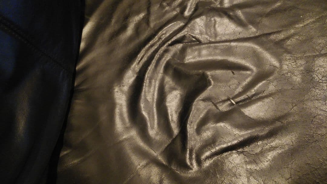 無印良品 ソファー　ブラック レザー 本革 2人掛け 3人掛け 黒 ソファ