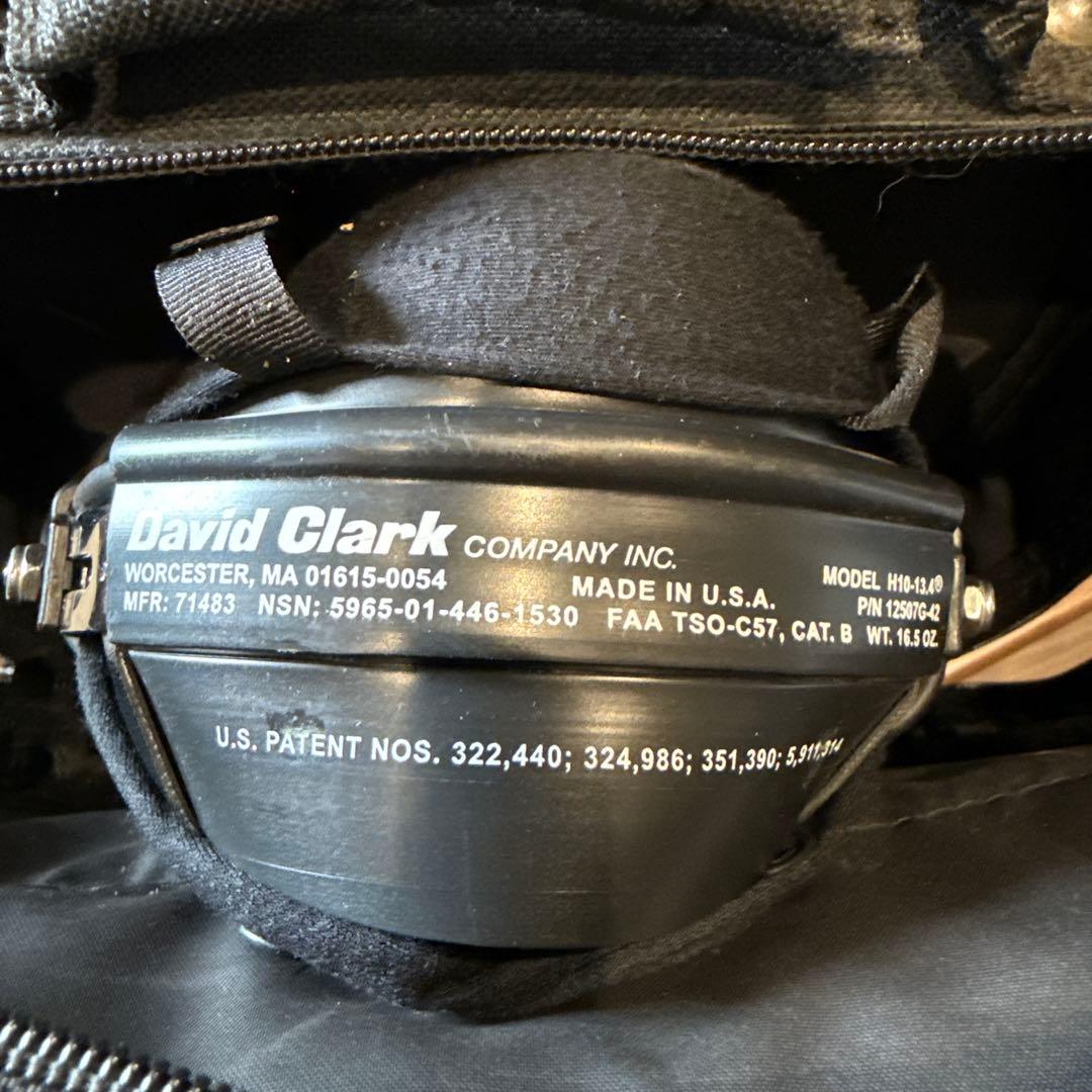 David Clark H10-13.4 ヘッドセット 収納バッグ付