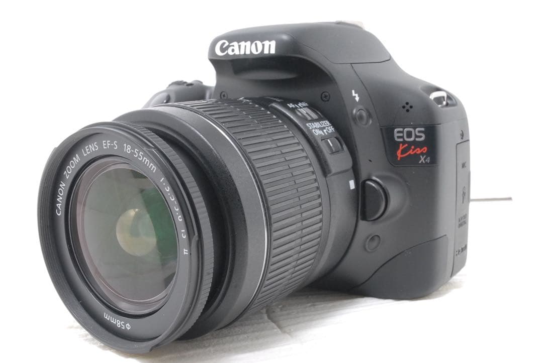 美品❤️ショット数少✨Canon EOS Kiss X4 ダブルレンズセット