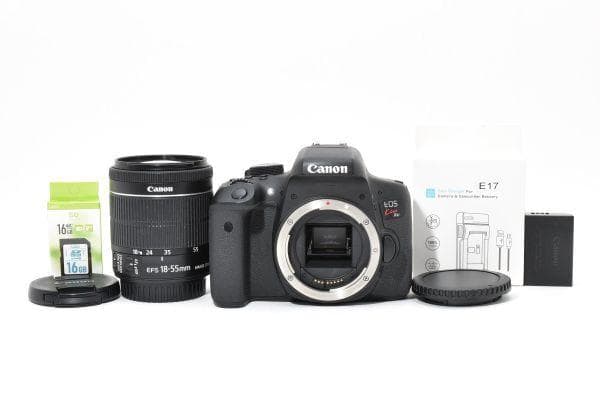 キャノン Canon EOS Kiss X8i レンズキット SDカード付き