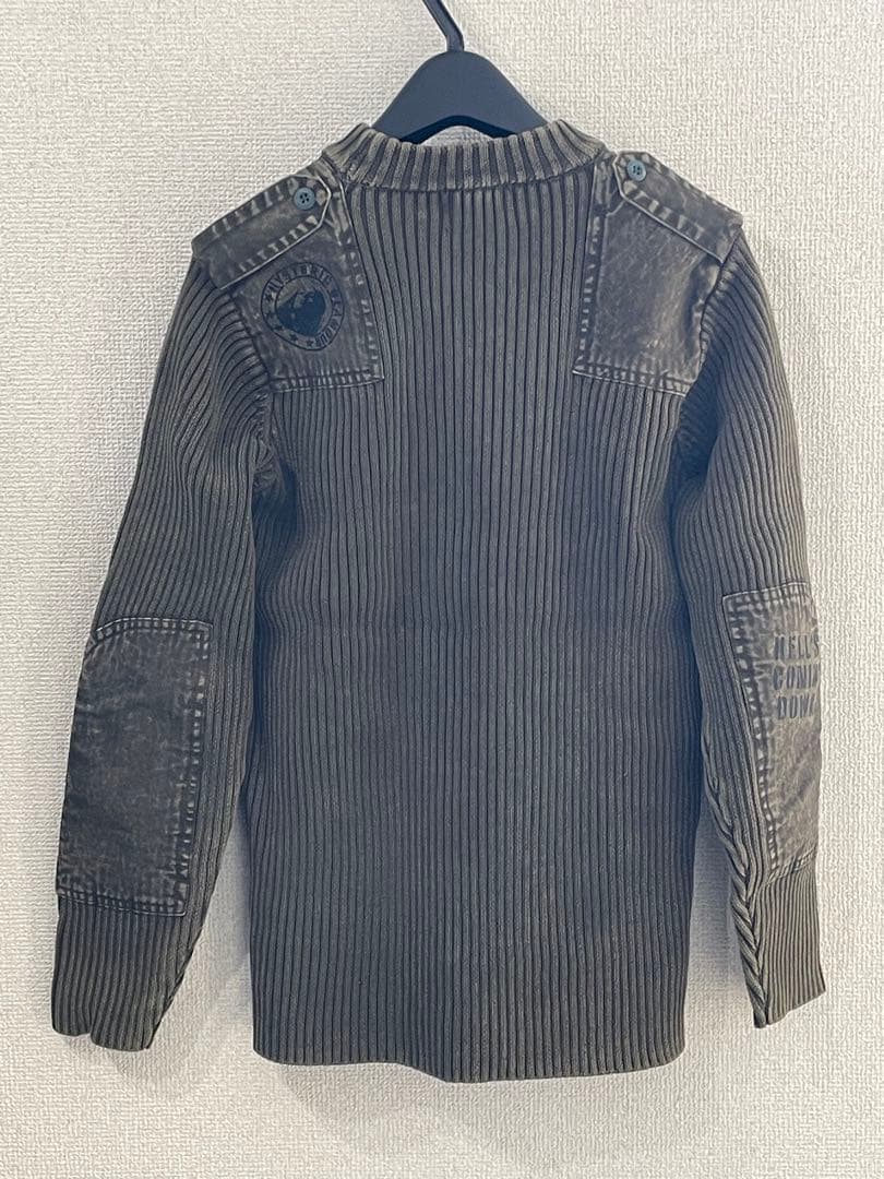 ヒステリックグラマー 異素材切替リブニット M 新品