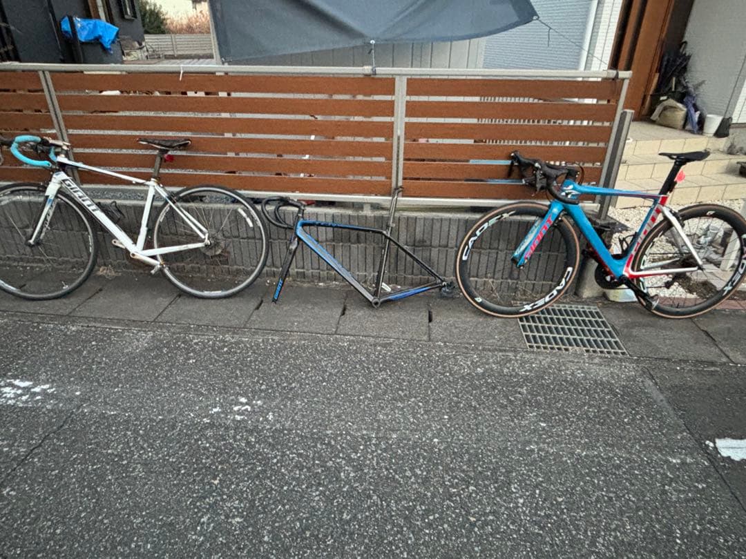 Giant ロードバイク ホワイト 700C 全部セット