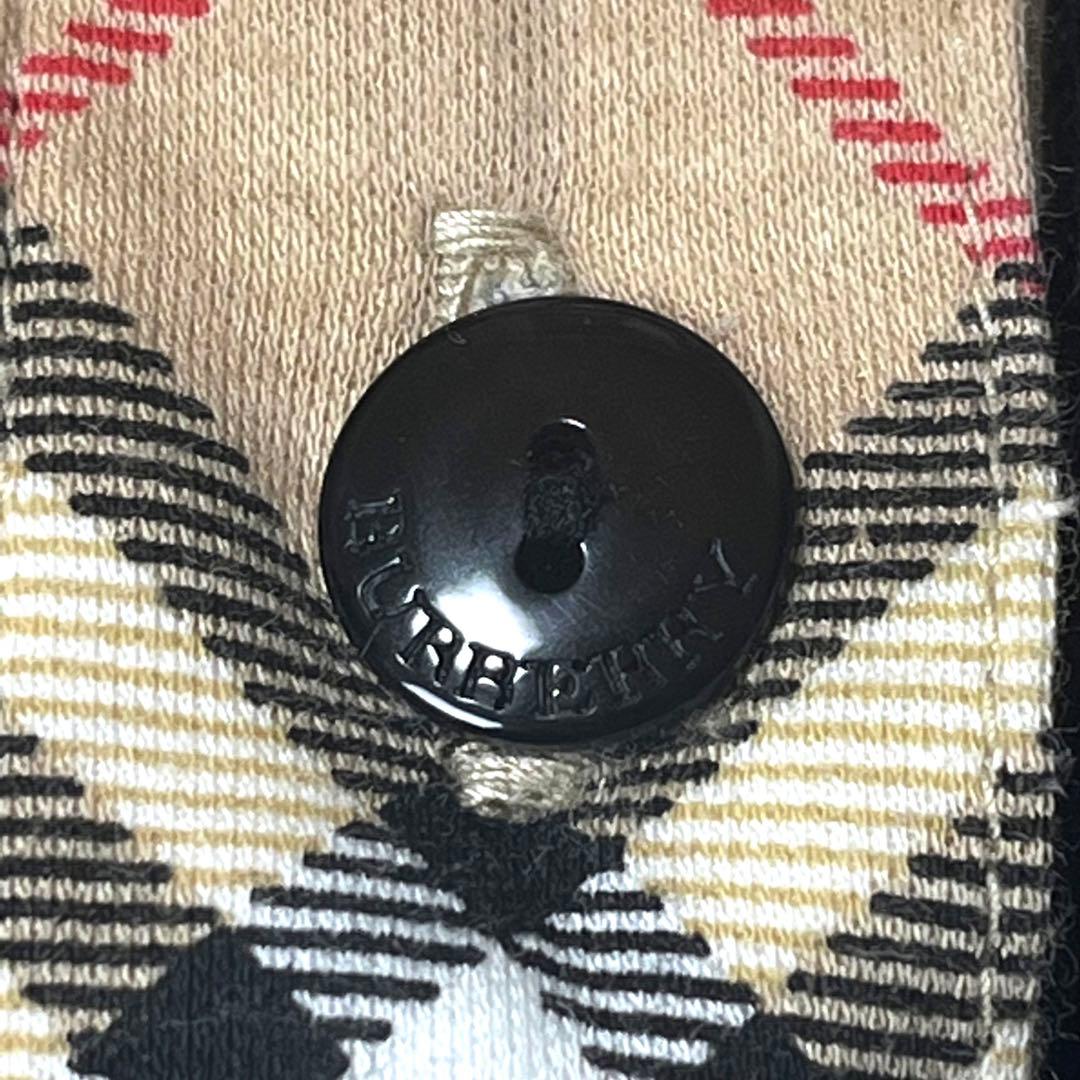 極美品☆バーバリーゴルフノバチェックワンピース黒