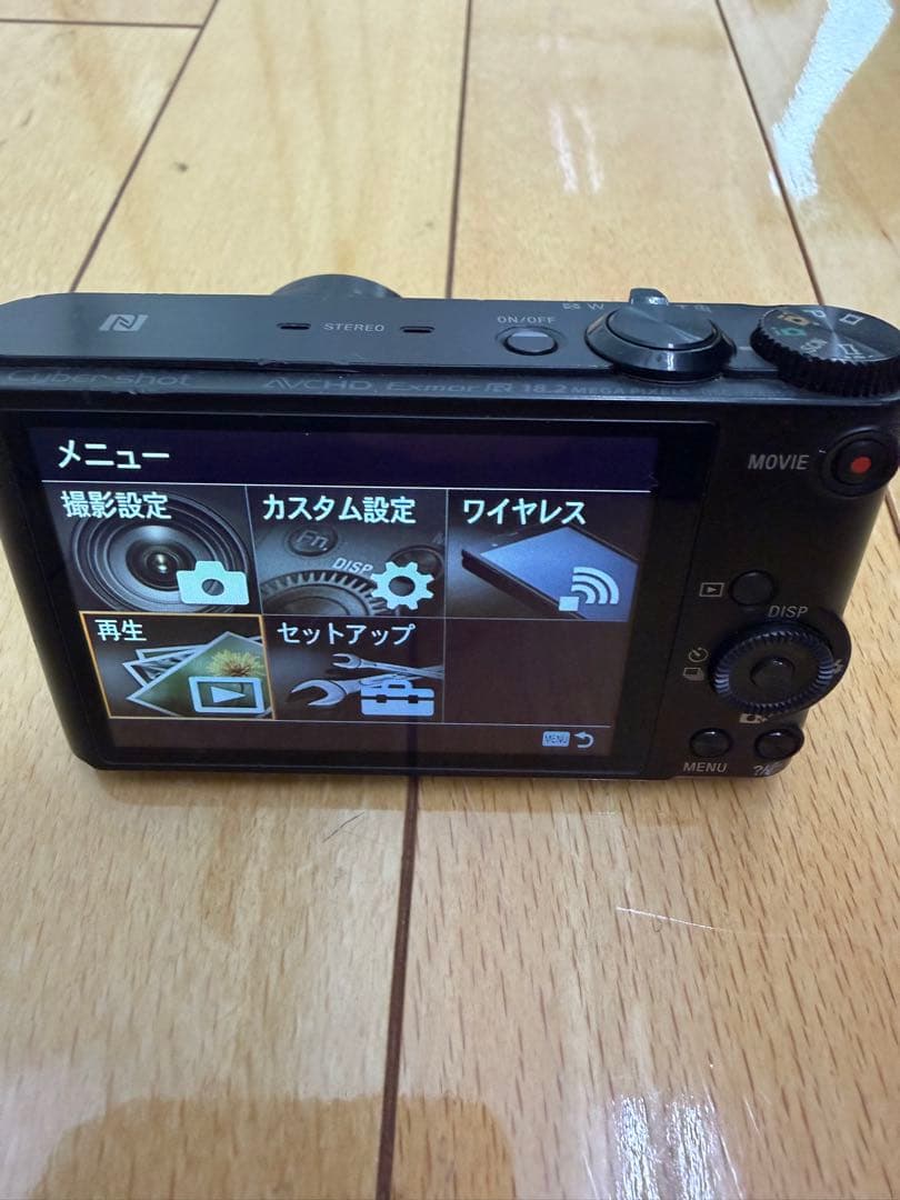 SONYデジタルカメラ コンデジDSC-WX350 ブラック