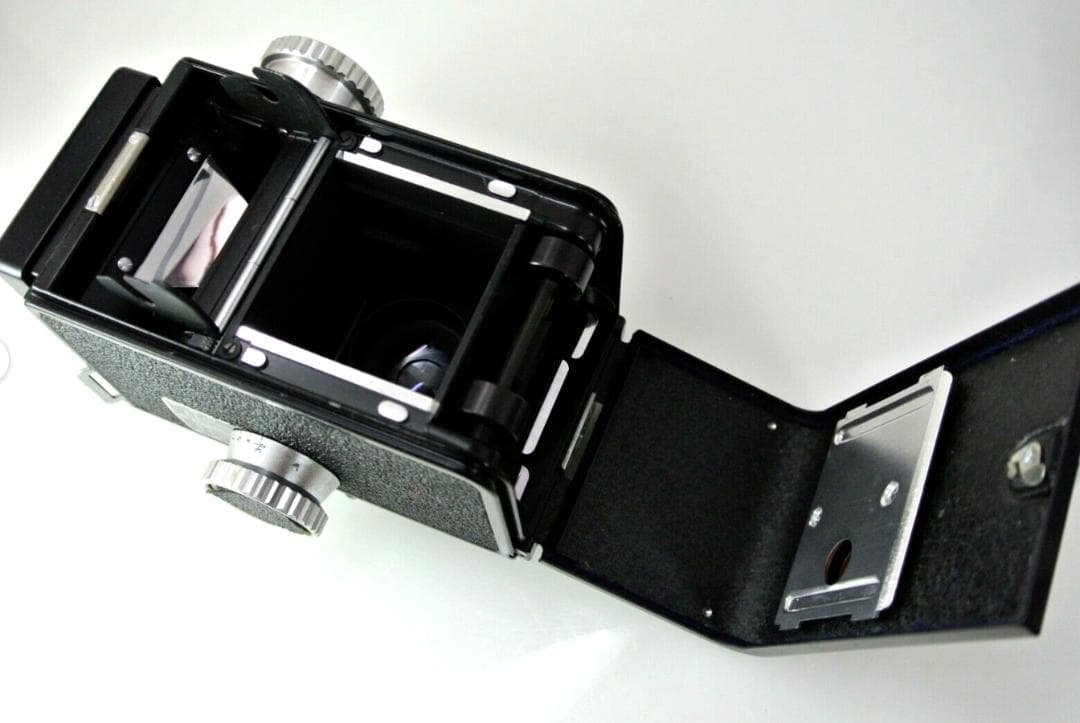 美品！　Ricoh Super 44 二眼レフカメラW/6cm F3.5 レンズ