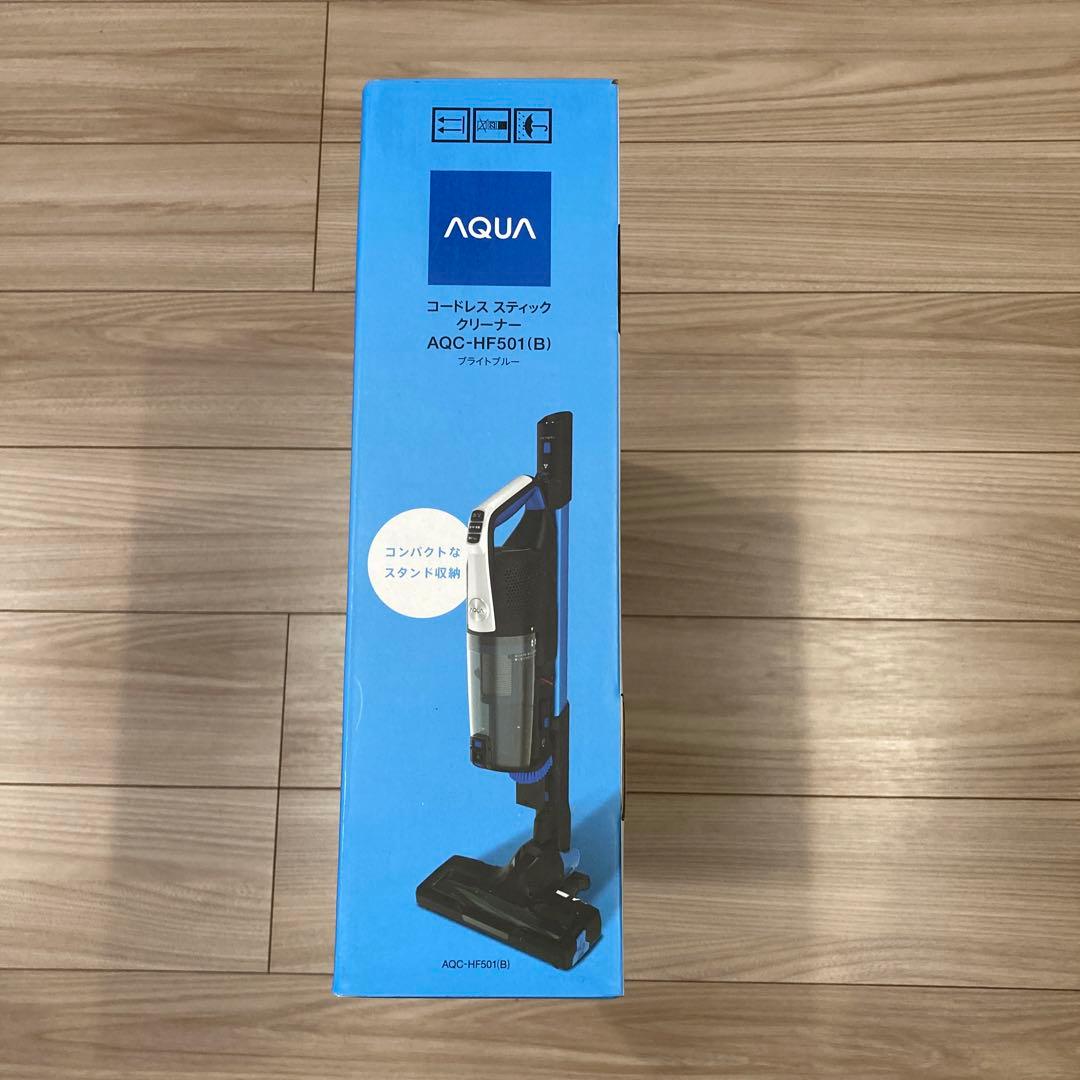AQUA　掃除機　コードレススティック クリーナー aqc-hf501（B）