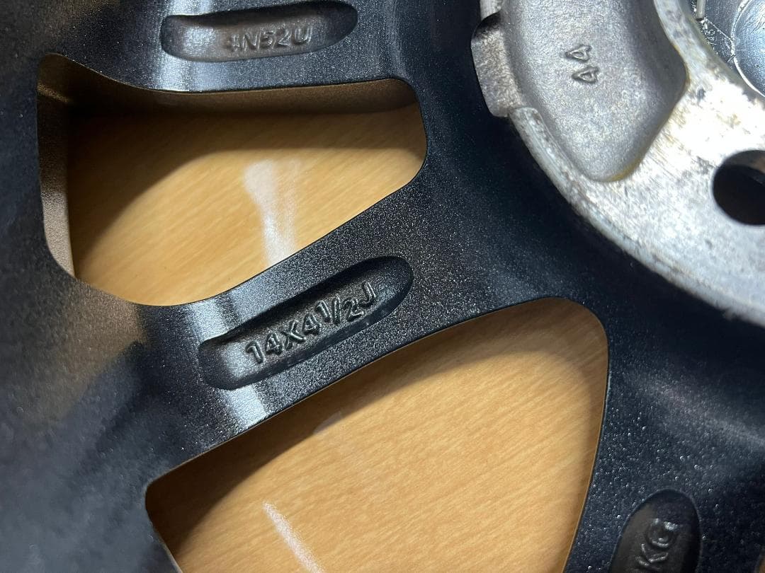 SR 14インチホイール＆165/55R14スタッドレスタイヤ（4本セット）