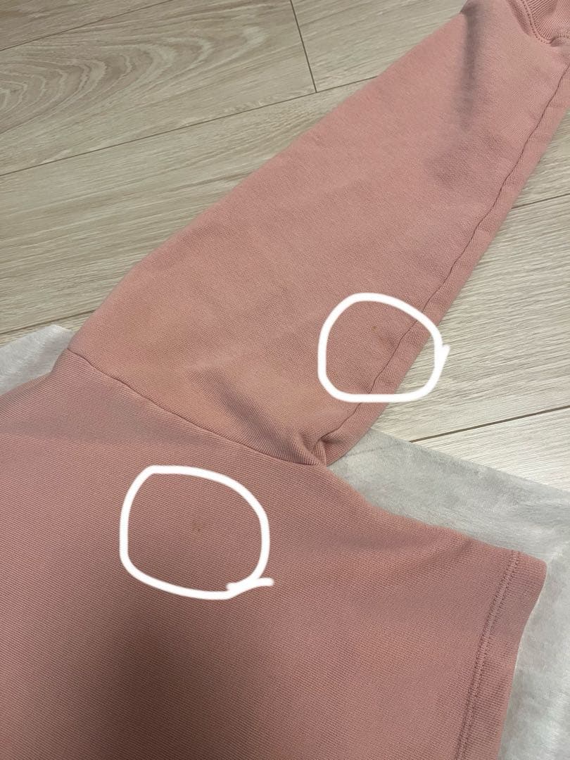 LOEWE ロエベ クロップド スウェット XS ピンク（2025SS・正規品）