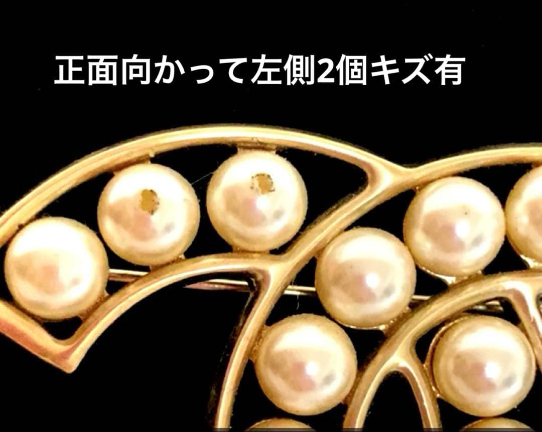 ★CHANEL★シャネル★ブローチ本物正規品パール★ゴールド★レア美品SALE