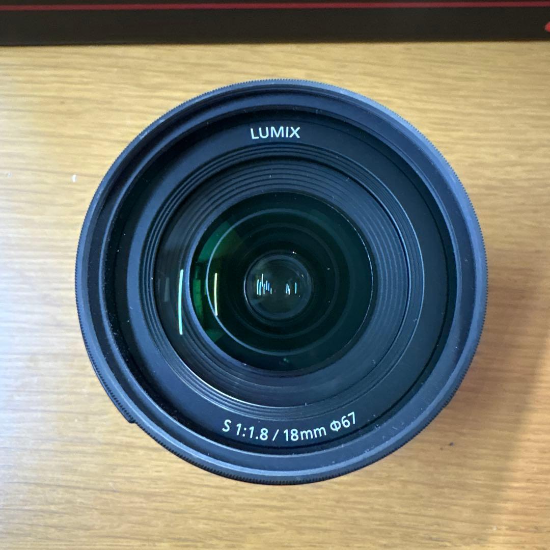 Panasonic LUMIX S-S18 18mm F1.8 カメラレンズ