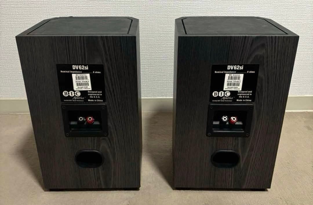 BIC DV62si スピーカー （ソルボセインインシュレーター付き）2台セット