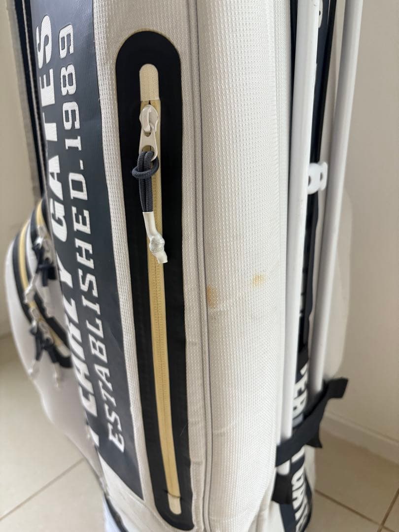 ヒ*ロ様 PEARLY GATES キャディバッグ ホワイト