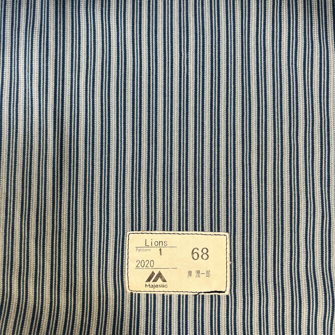 埼玉西武ライオンズ　岸潤一郎　実使用ビジターユニフォーム