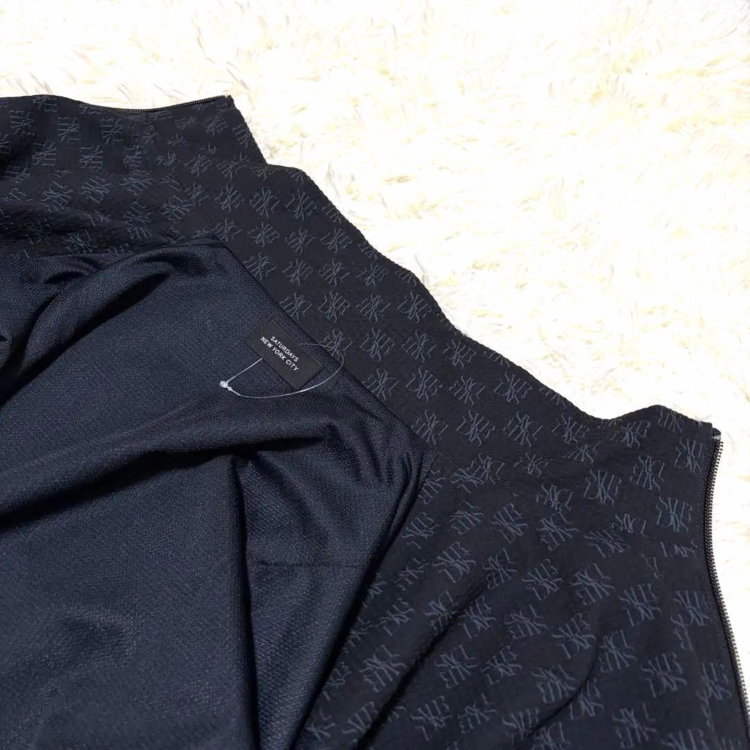 SATURDAYS SURF NYC ゴルフ シアサッカージャケット ブルゾン