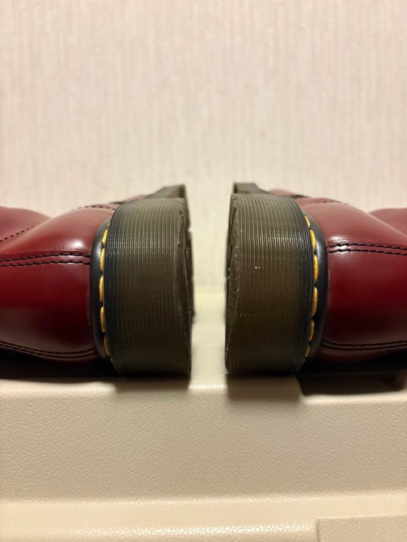 ドクターマーチン チェリーレッド　10ホール　ブーツ26.5cm 7uk