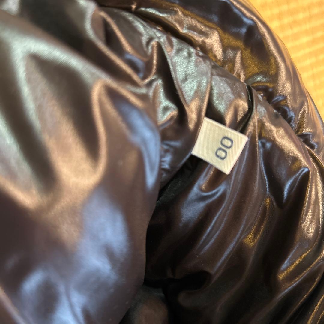 極美品MONCLER ブラック ダウンベスト　　00サイズ