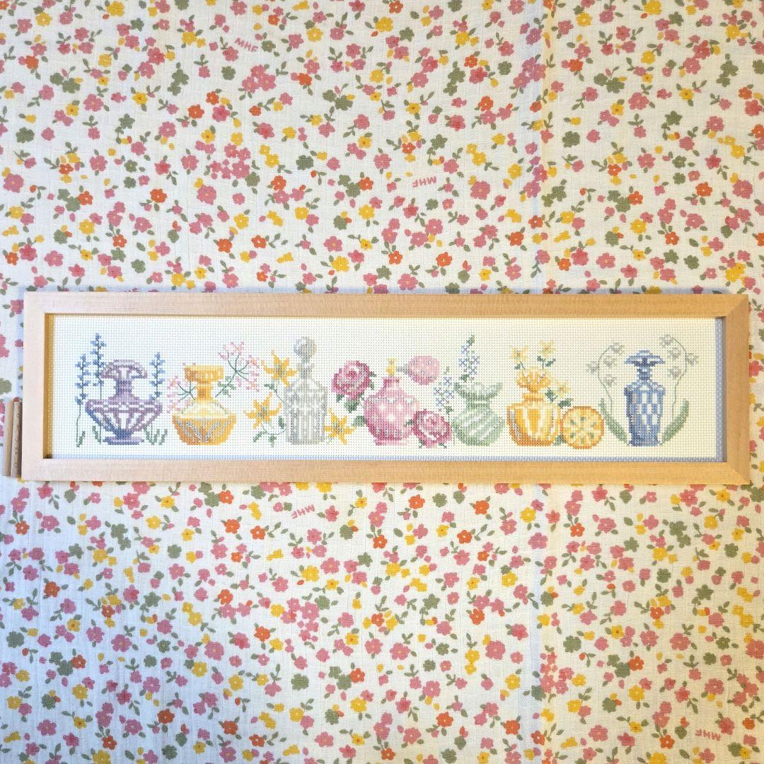 ■専用■完成品　クロスステッチフレーム　2点