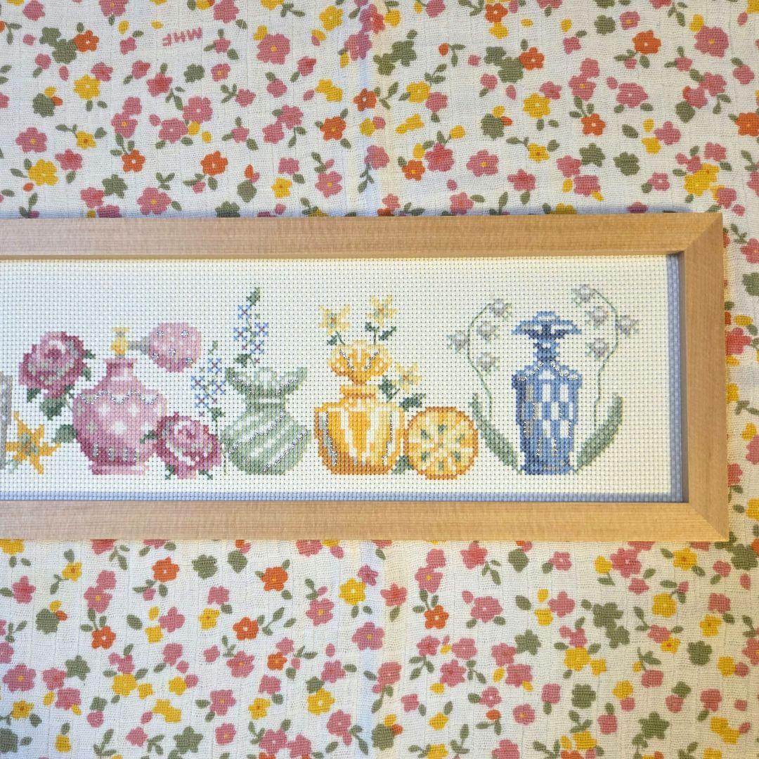 ■専用■完成品　クロスステッチフレーム　2点