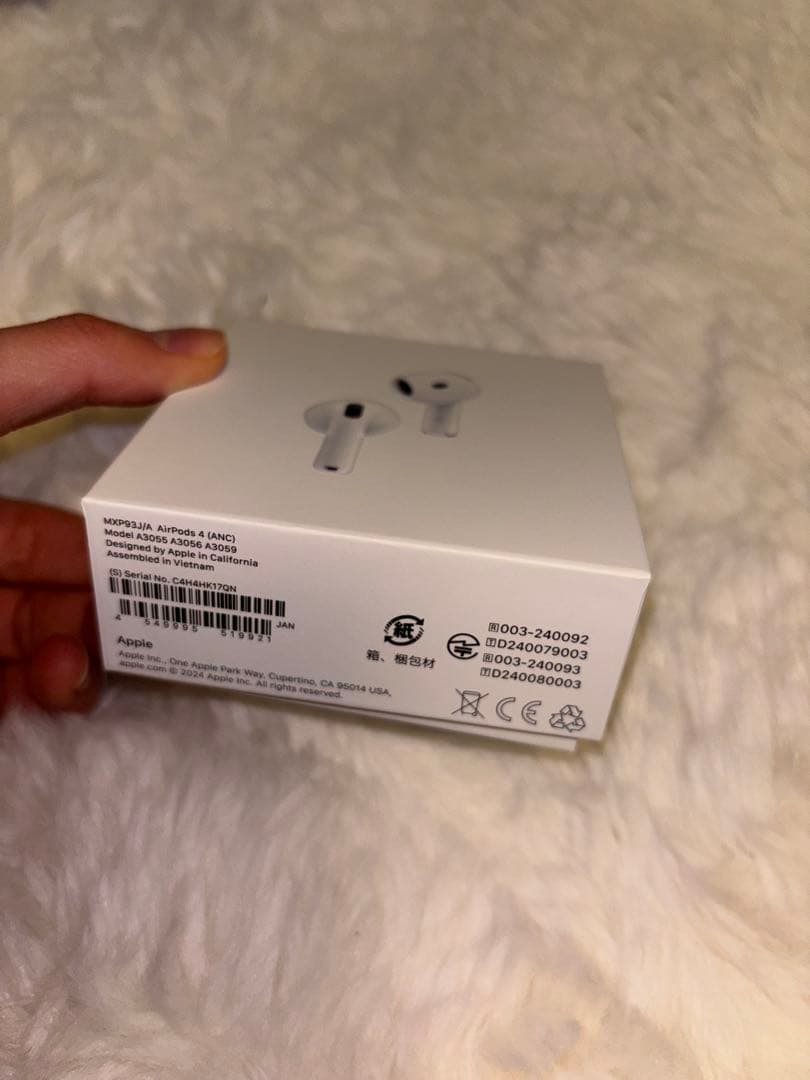 正規品Air pods 4 アクティブノイズキャンセリング搭載モデル