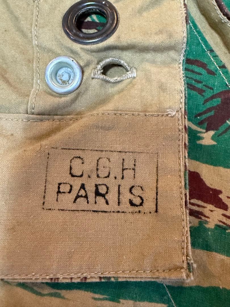 美品　フランス軍幕　リザードカモツェルトバーン　同色4枚セット