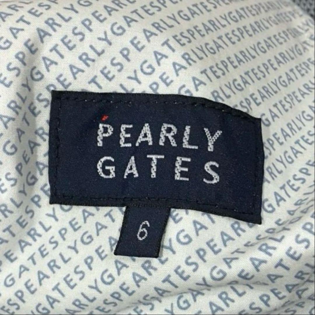 新品 PEARLY GATES ロゴ入り チェックパンツ ゴルフパンツ