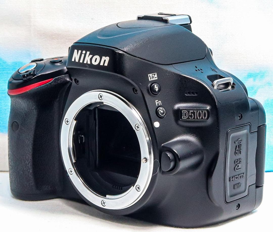 ニコン Nikon D5100⭐️スマホ転送⭐️届いてすぐ使える⭐️ダブルレンズ