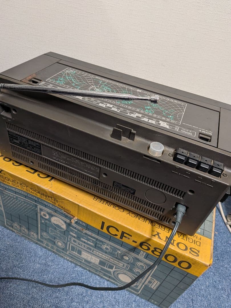 箱付き希少！ SONY ICF-6800 ソニー FM MW SW BAND短波