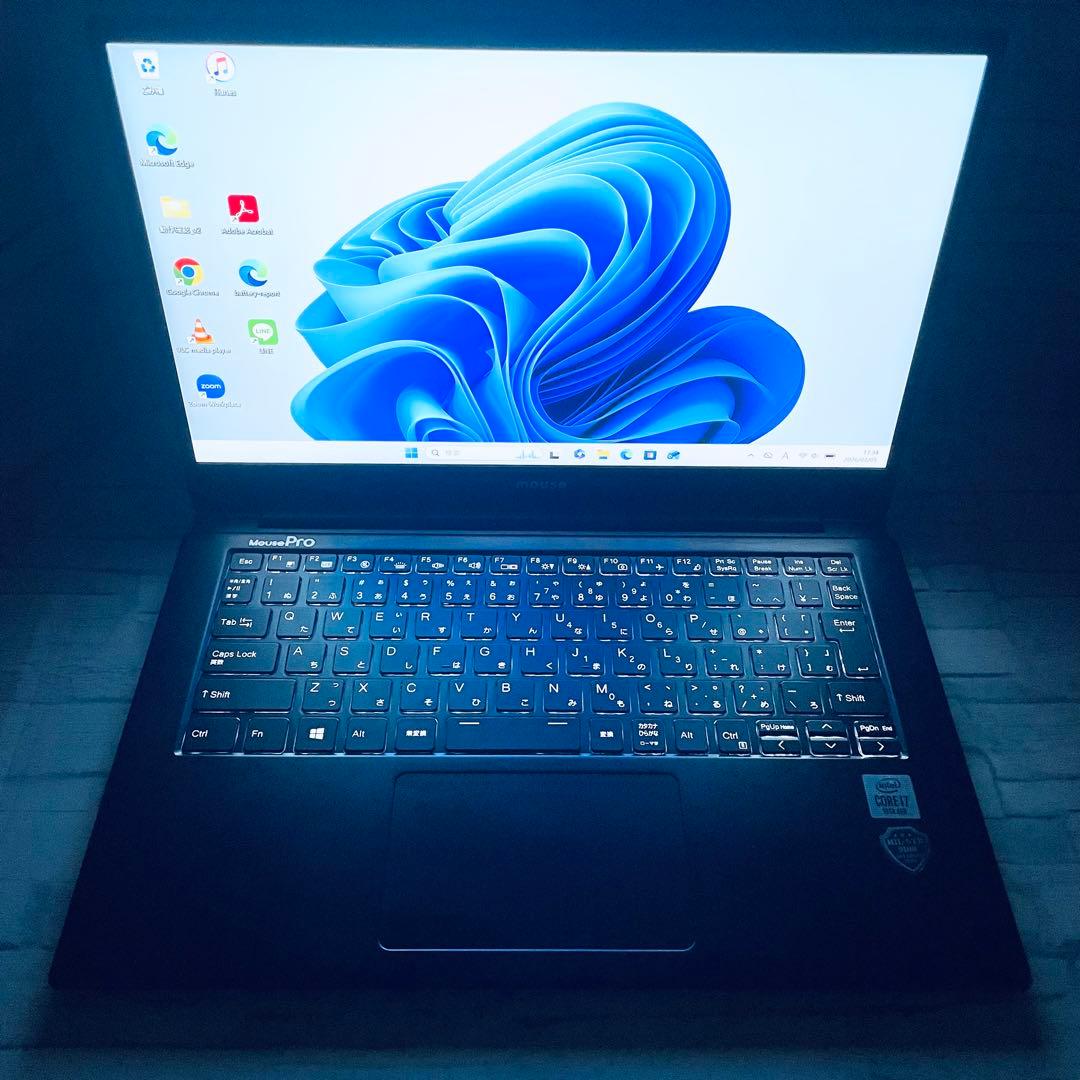 mouse NB410 第10世代Corei7 16GB 512GB フルHD