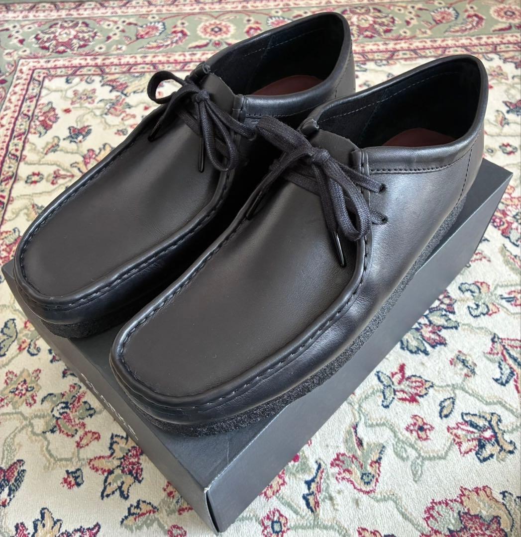 Wallabee / メンズ ワラビー（ブラックレザー）