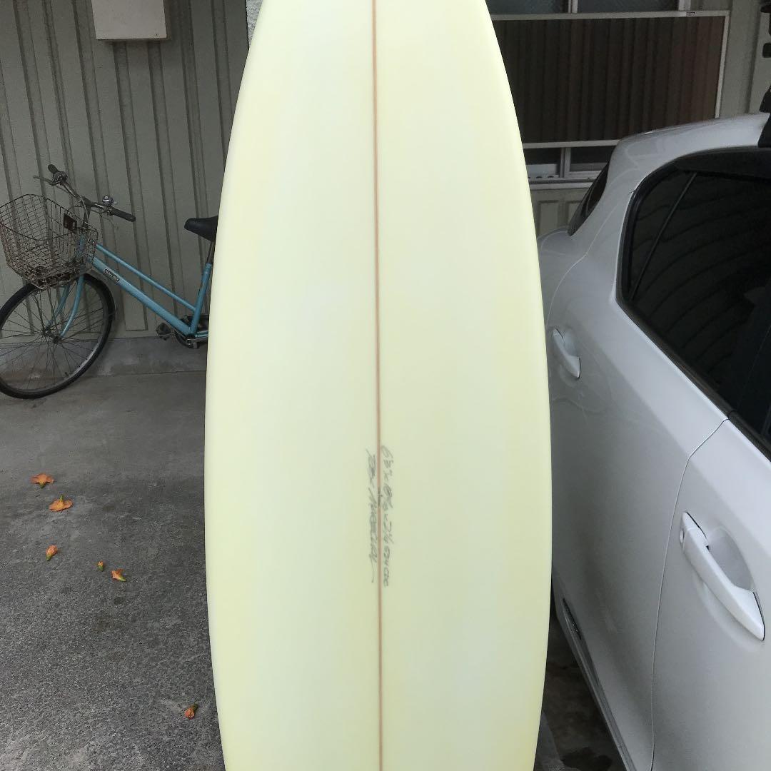 RexMarchal サーフボード　ショート　フィン、リーシュコード付き