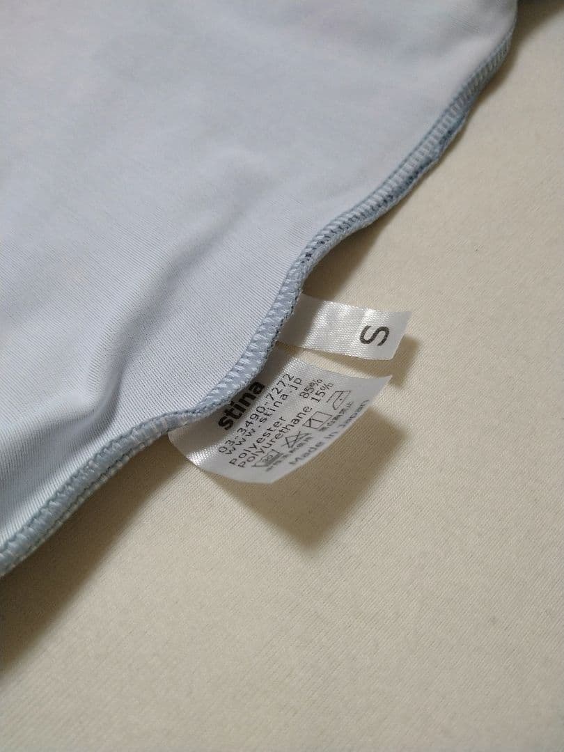 stina スティナ レオタード 長袖 ブルー S