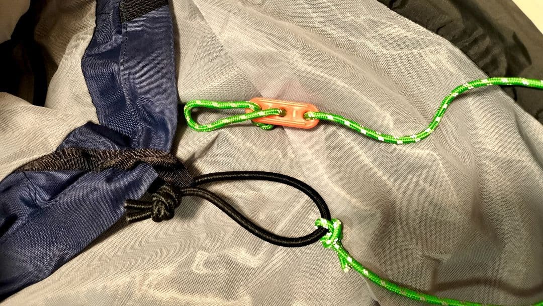 カヤライズ1 本体のみ 1人用(最大2人)強風対策済み 光反射素材のガイドロープ