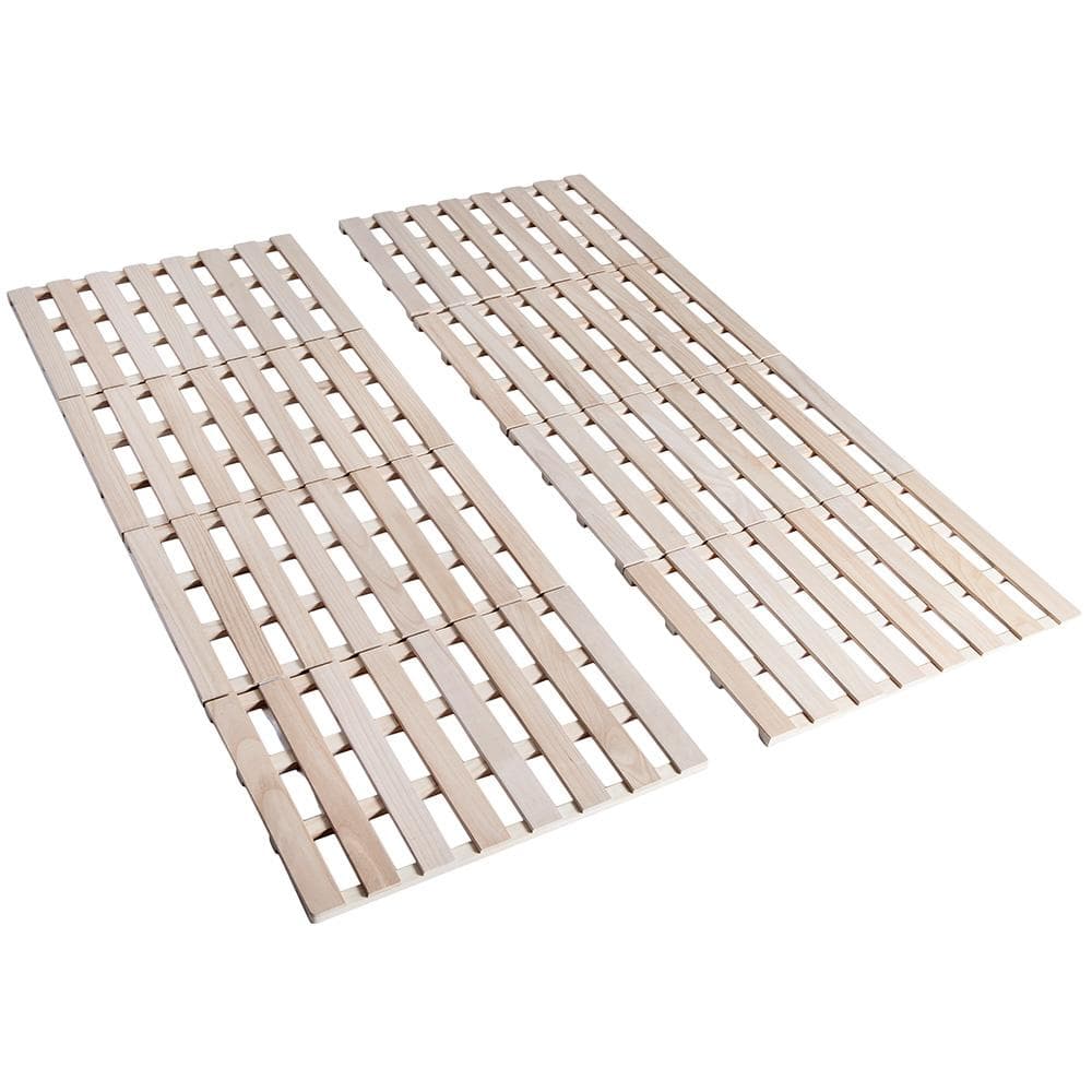 【ゼミダブル】すのこベッド 折りたたみベッド 湿気/カビ対策 耐荷重200kg