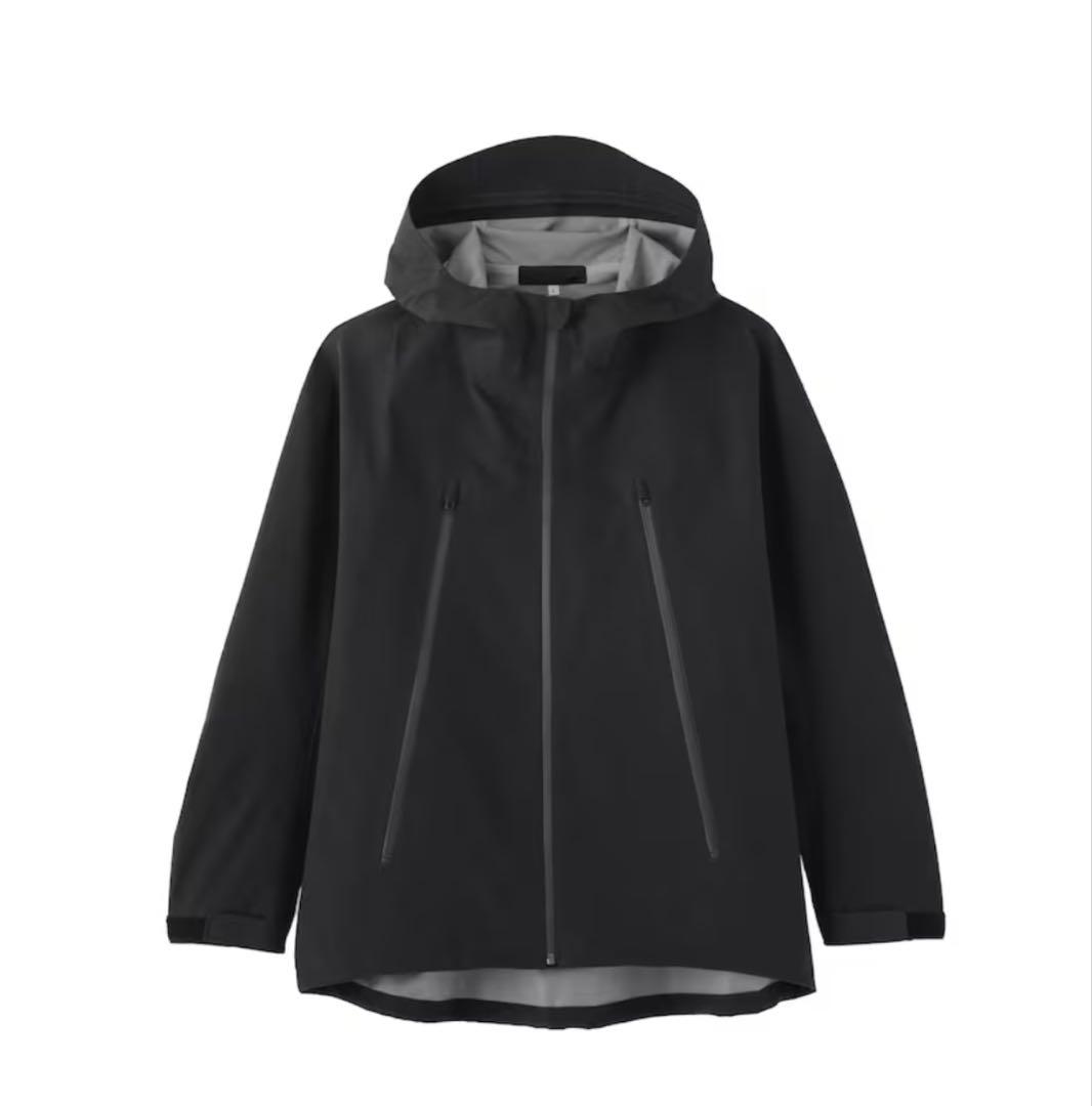 MUJI Labo 透湿撥水コットンナイロン　フードブルゾン S