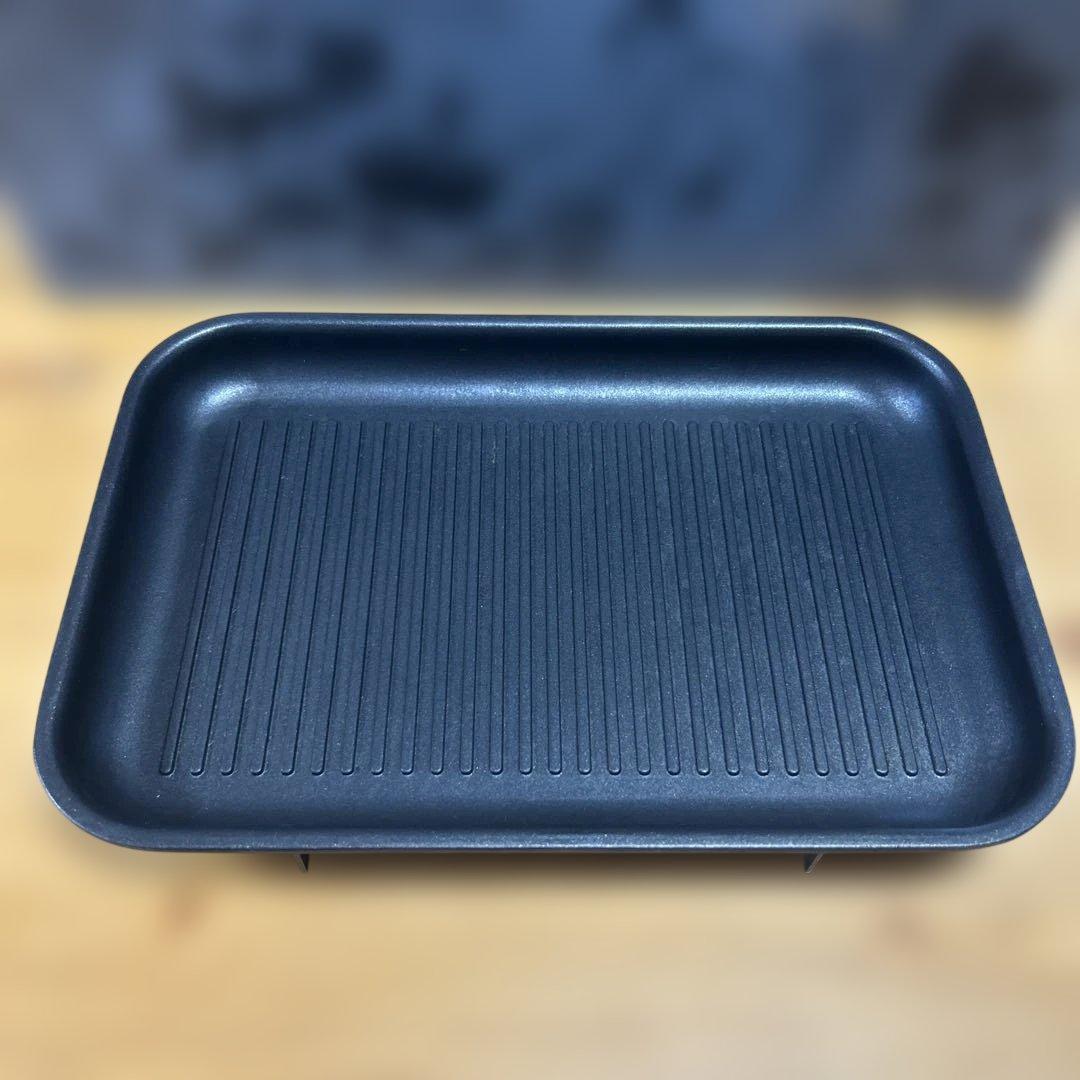 BRUNO ホットプレート ネイビー グリルポット　レッド　セット品