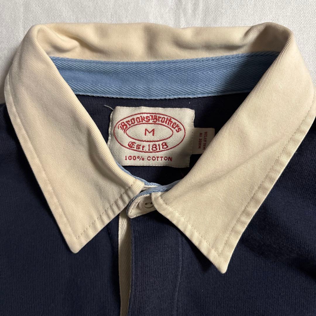 美品 Brooks Brothersブルックスブラザーズ ラガーシャツ ワッペン