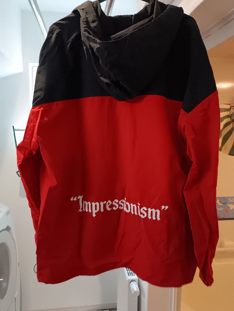 Off-White ナイロンジャケット レッド/ブラック