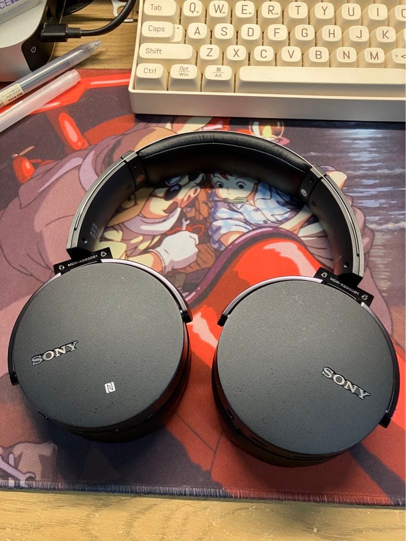 ソニー XB950B1 エクストラバス ワイヤレスヘッドホン ブラック 海外輸入