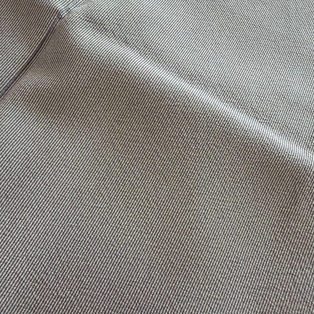 ミ*ん様 ■E5851■未使用品■正絹■江戸鼠色　万筋　江戸小紋　袷着物■丈16