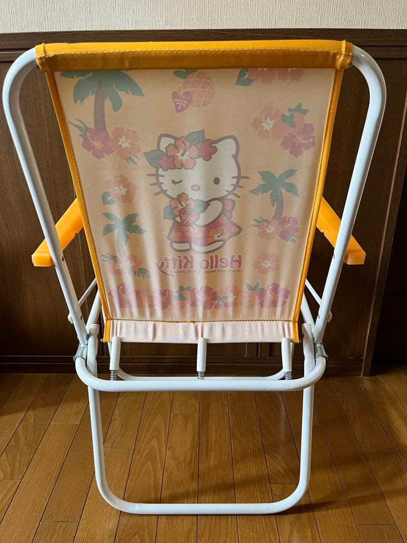 美品　激レア　ハローキティ アウトドアチェア　折り畳み椅子　2002