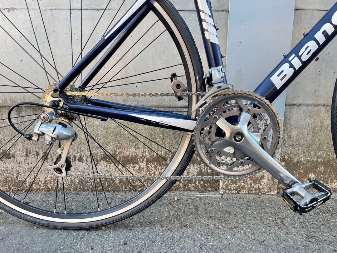 【超美品・整備済】ビアンキ　ビアニローネ7 27速　ロードバイク　CT470mm