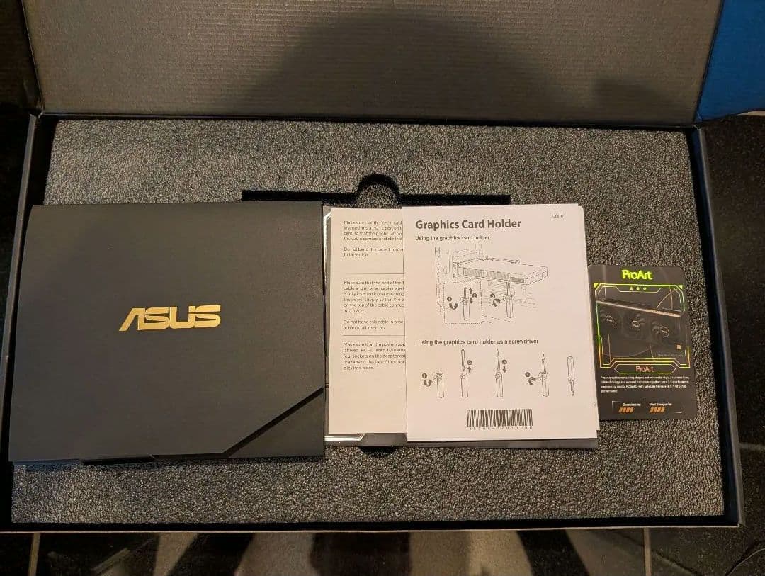 ASUS RTX 4070 Ti ProArt 12GB + 外付GPU box