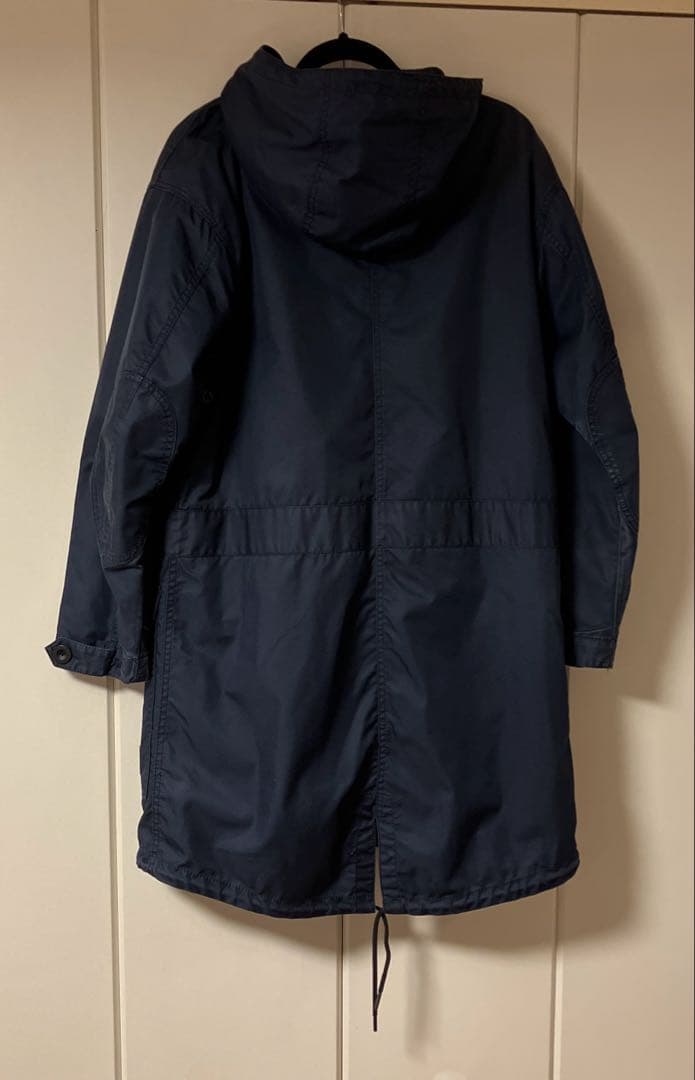 COACH ダークネイビーライナー付きモッズコート