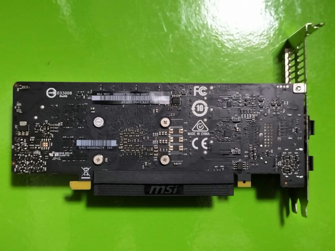 MSi GEFORCE GTX1500　グラフィックボード