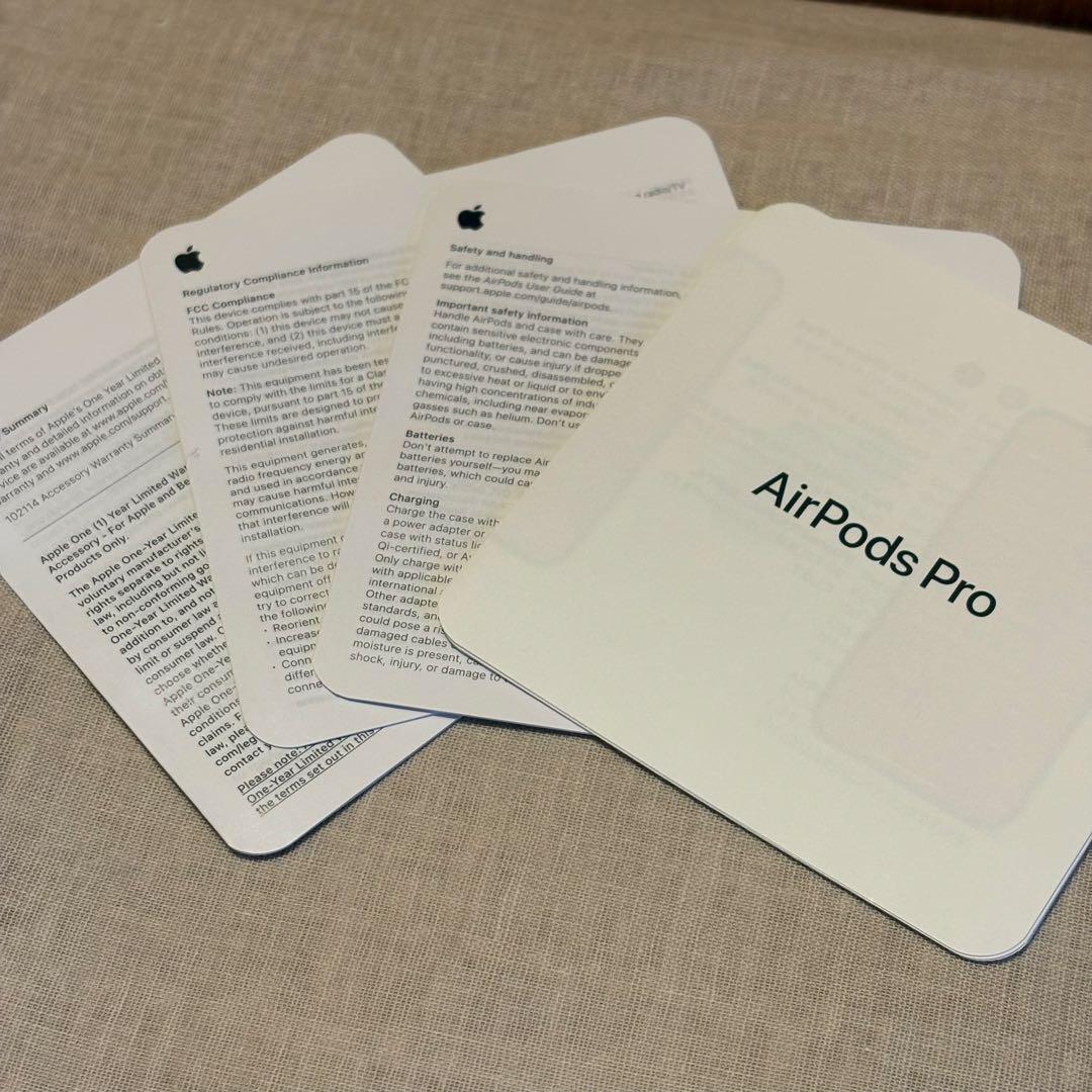 AirPods Pro【第2世代】MQD83J/A A2698