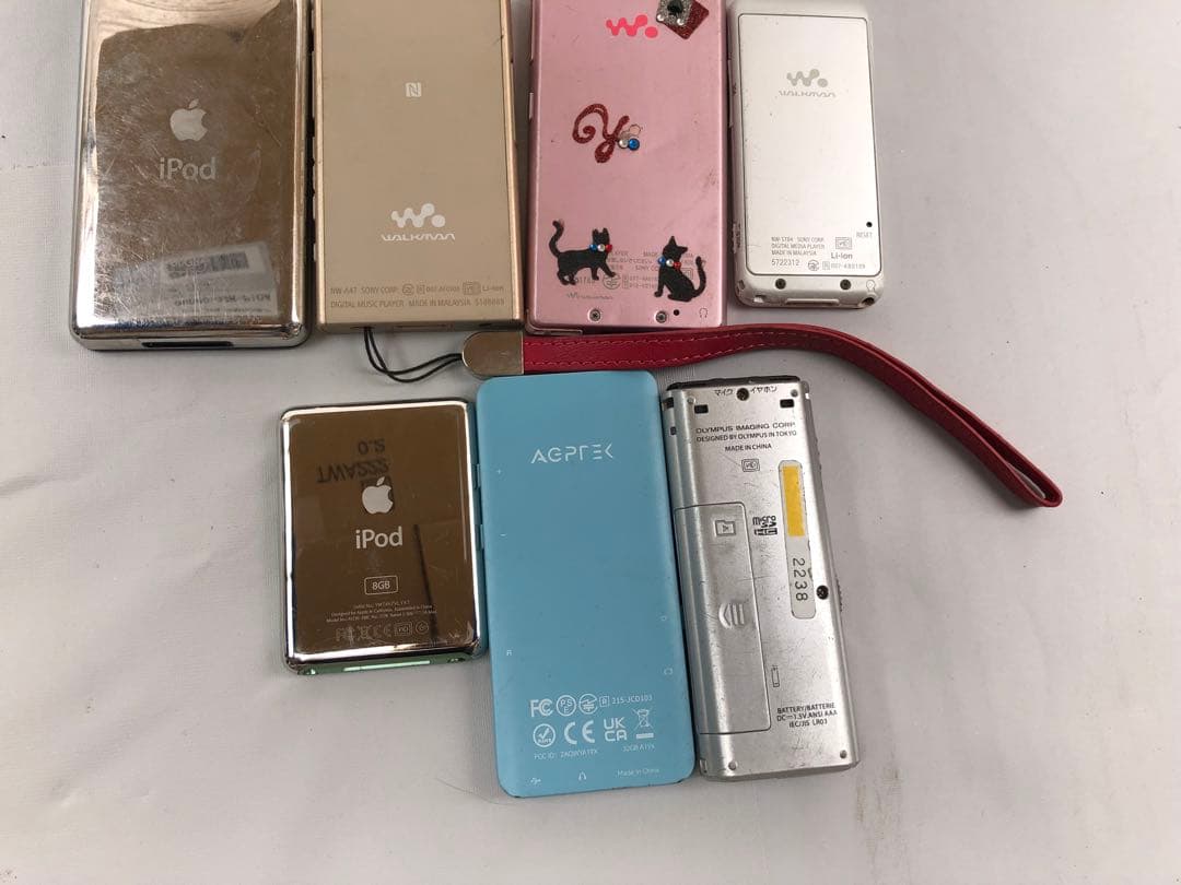 SONY ウォークマン Aシリーズ NW-A47などまとめ7点(D198)