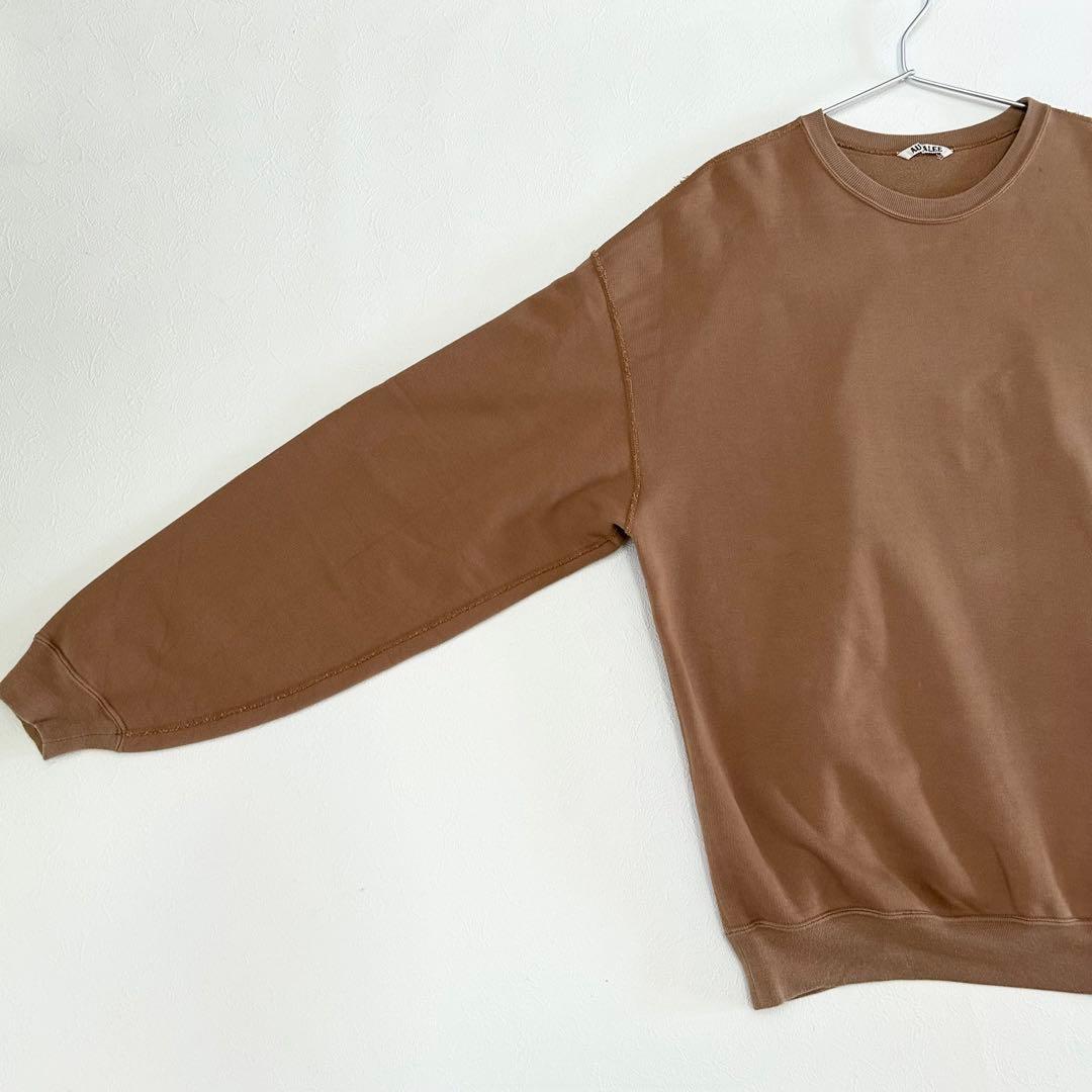 AURALEE スウェット A8AP01GU コットン 日本製 サイズ4