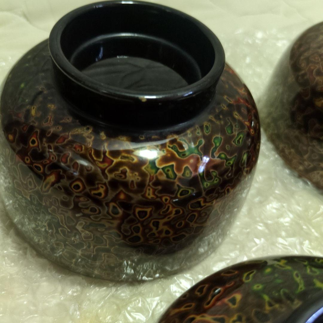 ★蔵出し　希少　津軽塗 御椀　未使用5個セット