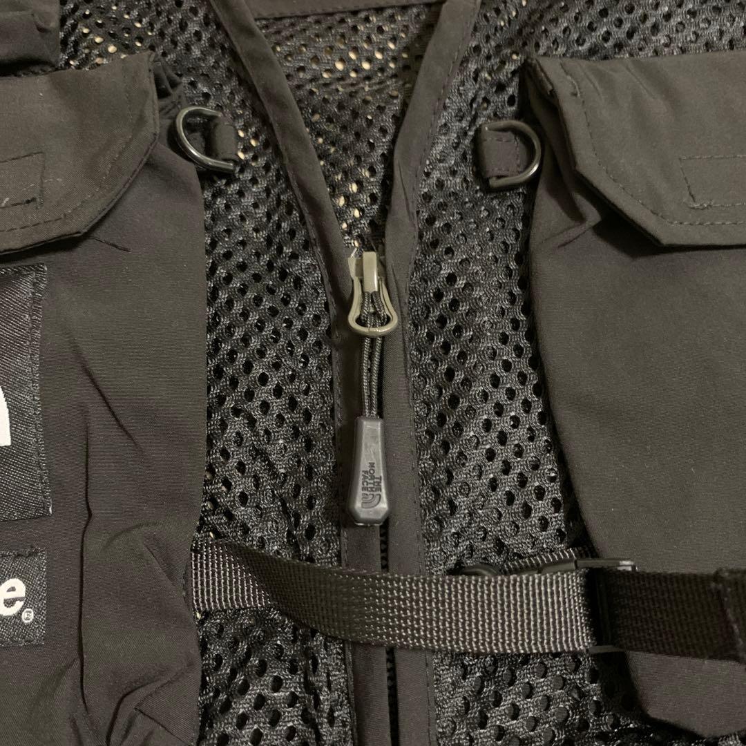 レア Supreme × THE NORTH FACE カーゴメッシュベスト S